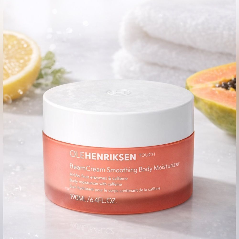 Ole Henriksen BeamCream Smoothing Body Moisturizer 6.4 oz NEW